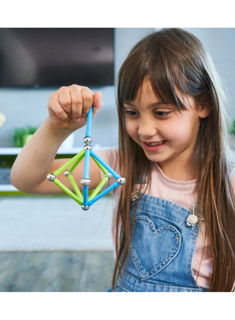 Geomag Magnetic Sticks And Balls Building Set Stem & Educational Magnet Toys Made From 100% Recycled Plastic Storage Box Classic 25 Piece Age 3+