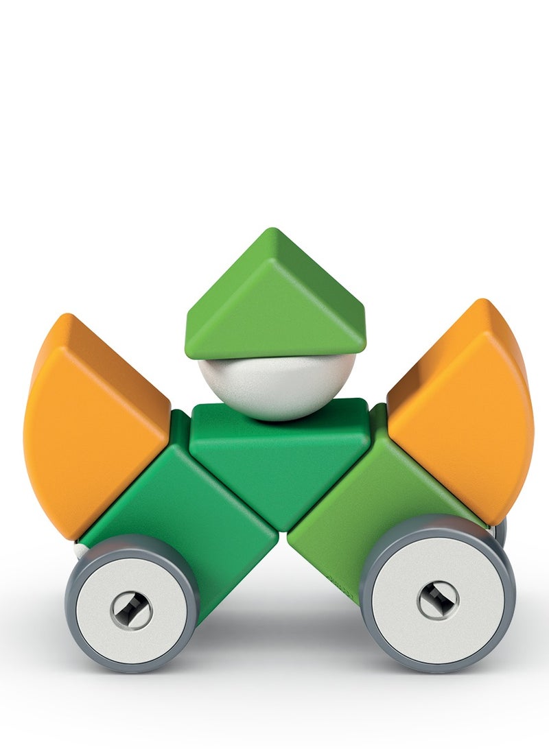 GEOMAG MAGICUBE 4 SHAPES RECYCLED WHEELS 13  PCS