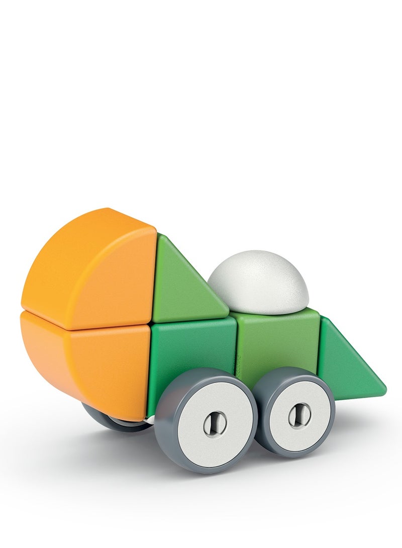 GEOMAG MAGICUBE 4 SHAPES RECYCLED WHEELS 13  PCS