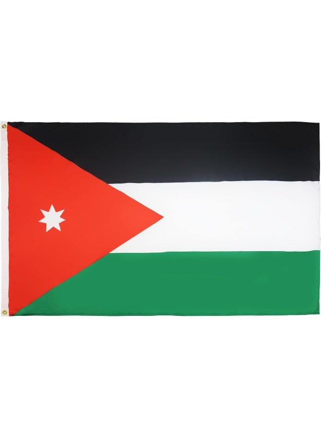 AZ FLAG Jordan Flag 2' X 3' - Jordanian Flags 60 X 90 Cm - Banner 2X3 Ft