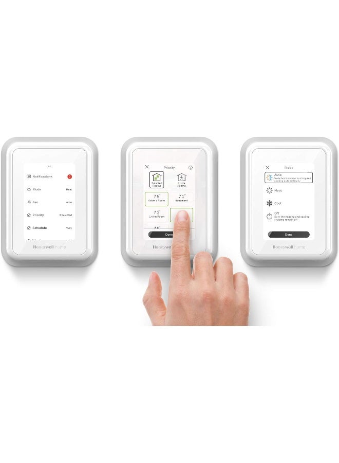 Home T9 WiFi Smart Thermostat, Smart Room Sensor Ready, Touchscreen Display, Alexa and Google Assist