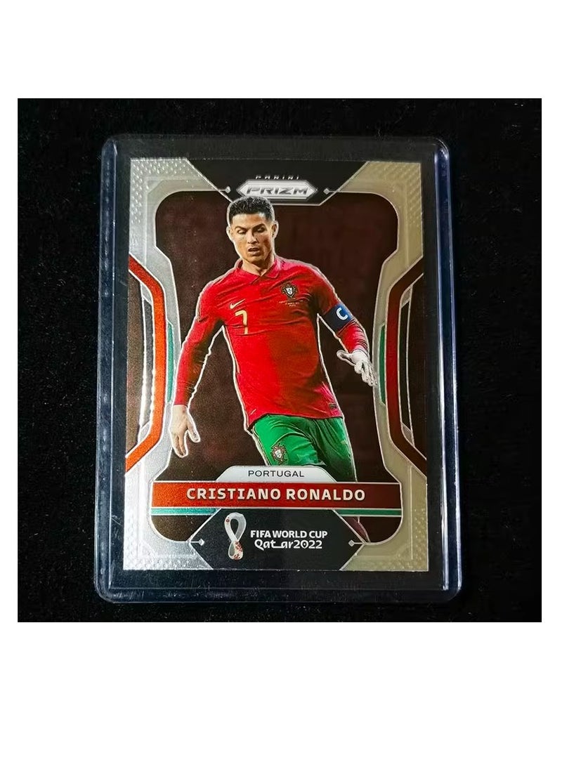 Soccer star Ronaldo 2022 Qatar World Cup prizm Portugal captain Real Madrid Manchester United