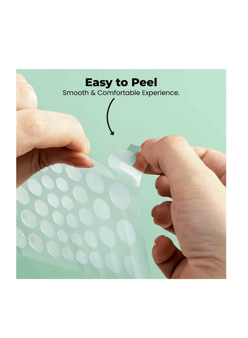 ROSELYNBOUTIQUE Pimples Patches for Face - 300 Counts 4 Sizes Hydrocolloid Acne Patches Fast Absorb
