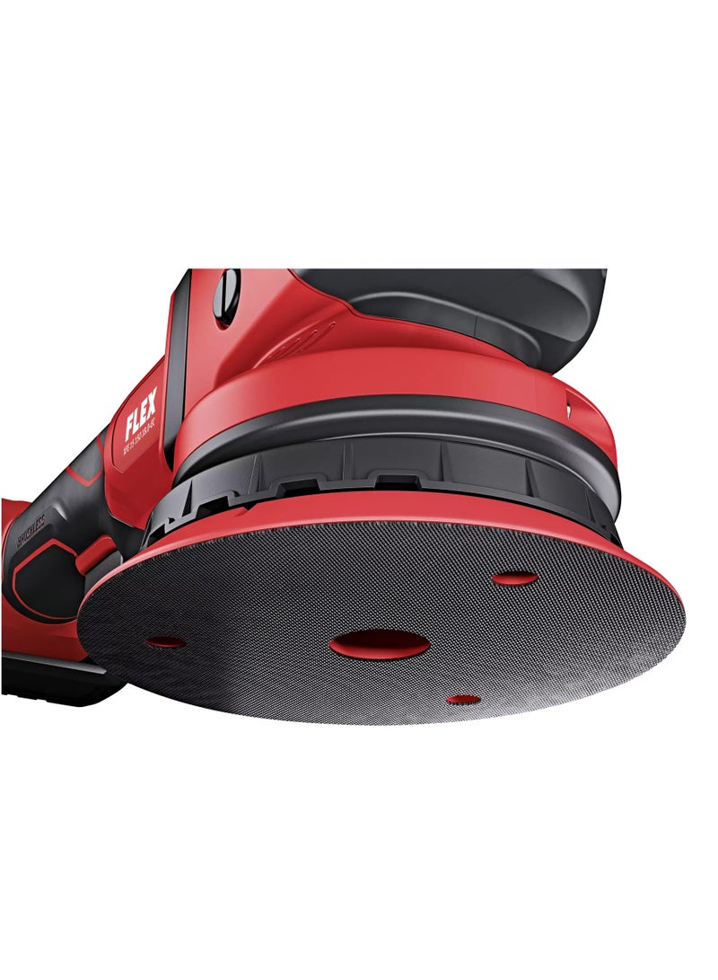 Cordless Roto Random Orbit Polisher Set 150mm, 18.0 V with 2x5.0 Ah Battery, Charger & Case