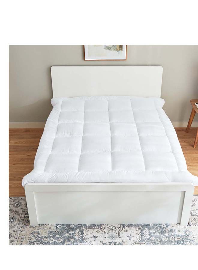 Nova Queen Microfiber Olympic Mattress Topper 160 x 200 cm