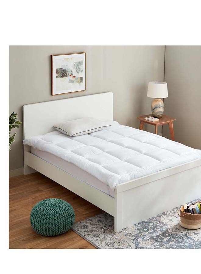 Nova Queen Microfiber Olympic Mattress Topper 160 x 200 cm