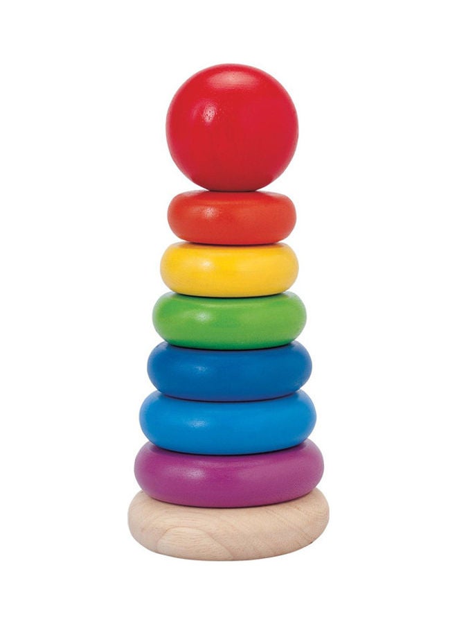 Wooden Stacking Ring 8x8x15.49cm