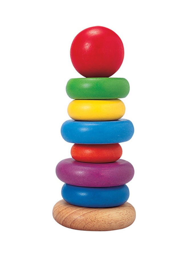 Wooden Stacking Ring 8x8x15.49cm