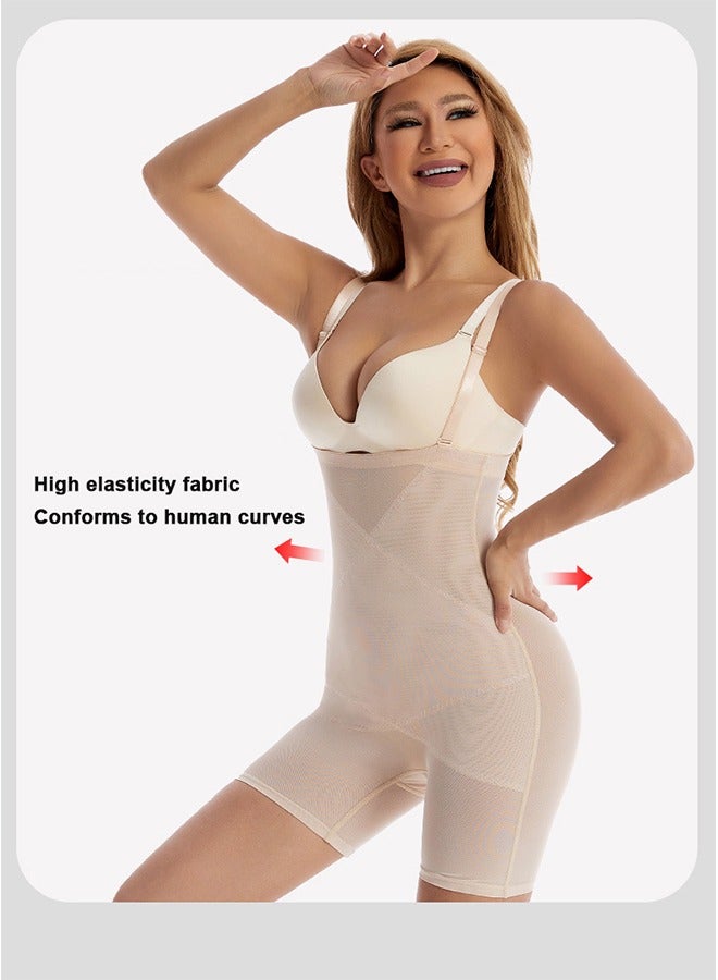 Womens Body Shaper, Abdominal Control Shaperwear, Slim Shaper Body Shaper Shapewear for Women, Conjoined Shapewear, Waist Lift Corset Body Tight Stomach（Complexion）