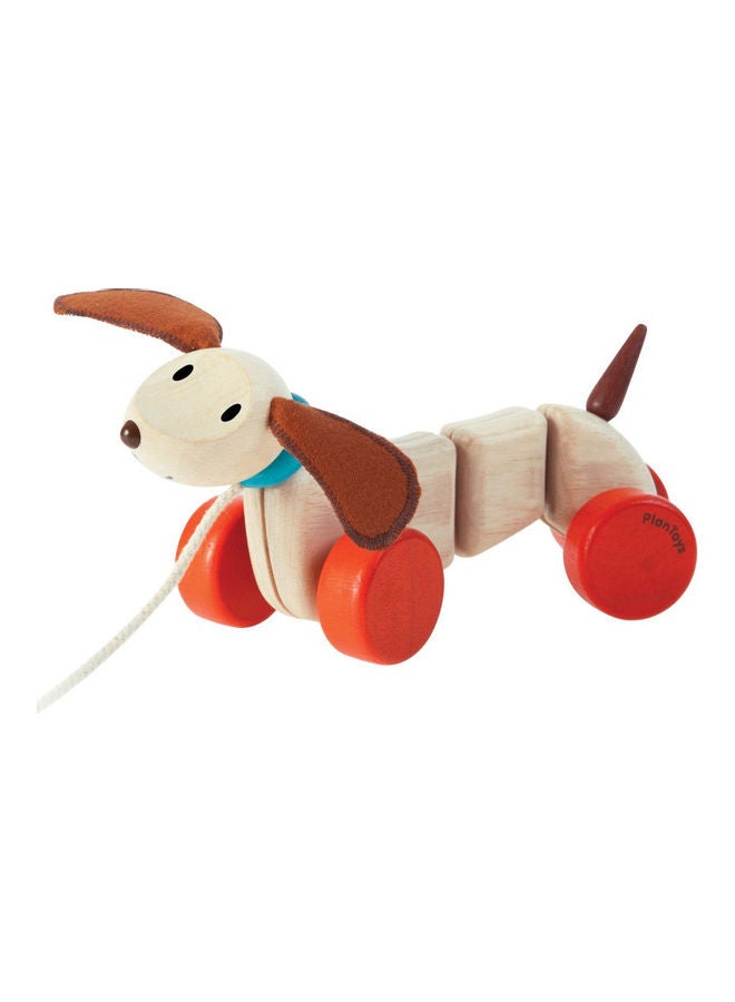 Wooden Happy Puppy Toy 11.6x7.2x22.6cm