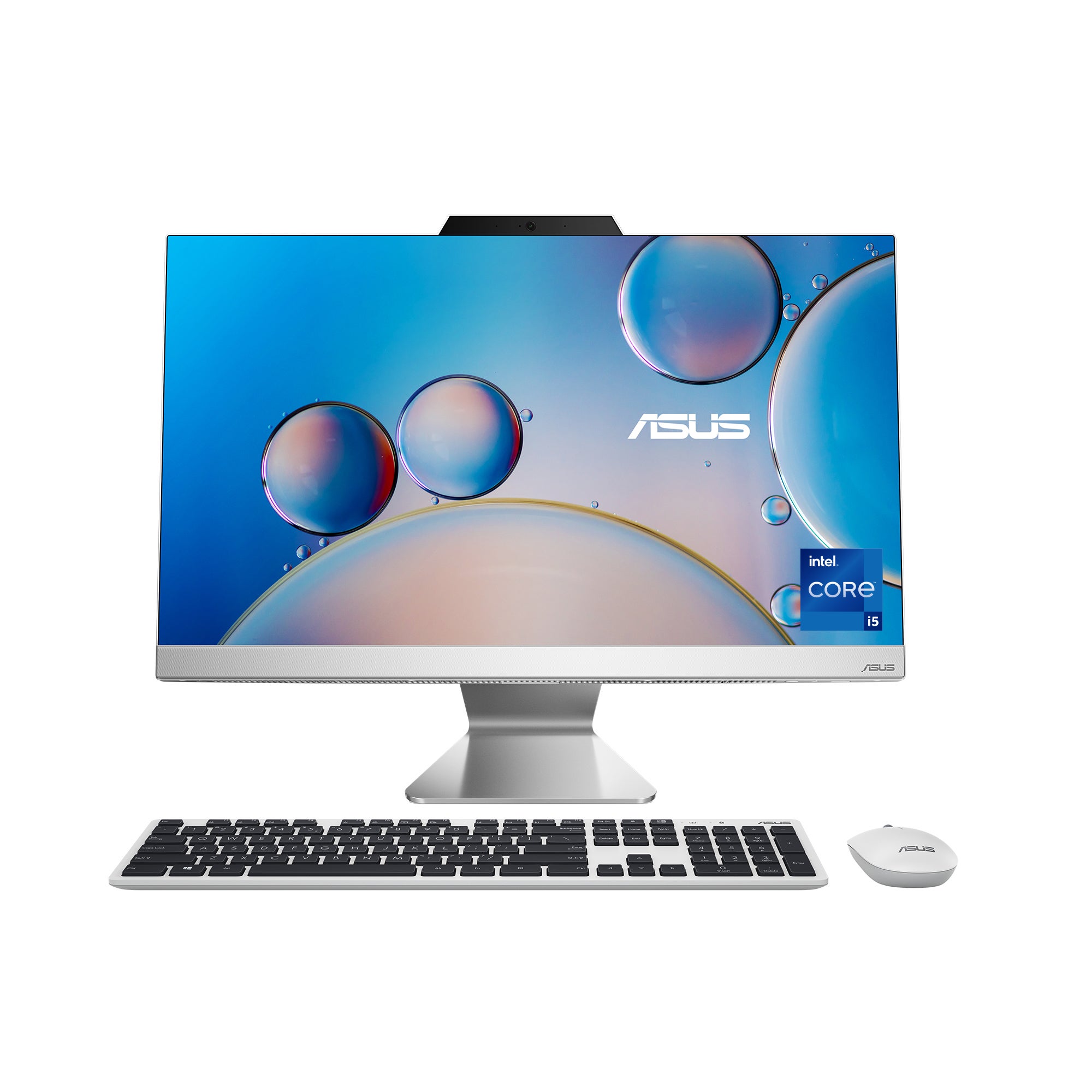 A3402WBAK-I58512W0 AIO With 24-Inch Display, 12th Gen Core i5 Processor/8GB RAM/512GB SSD/Intel UHD Graphics/Windows 11  (5 Year Warranty) English White