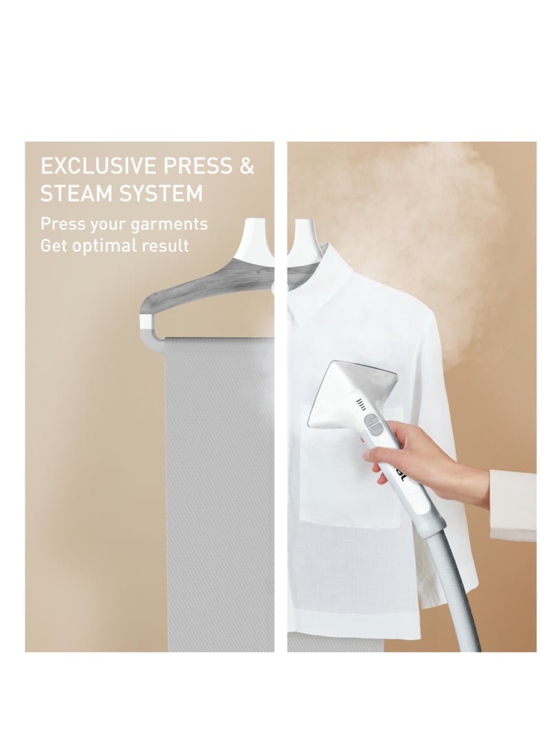 Garment Steamer|Pro Style Care|Extra-Powerful Steam Up to 42 g/minute|Perfect Result | 2 Years Warranty 0.42 kg 1 W IT8470M0 White