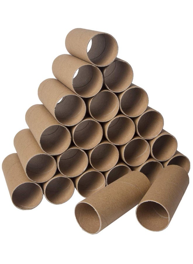 30 Pack Craft Rolls - Round Cardboard Tubes - Cardboard Tubes For Crafts - Craft Tubes - Paper Tube For Crafts - 1.57 X 3.9 Inches - Brown