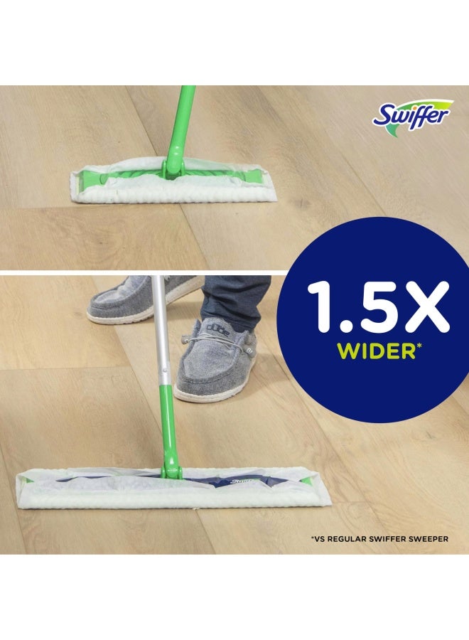 Sweeper Dry With Wet Xl Sweeping Kit 1 Sweeper 8 Dry Cloths 2 Wet Cloths