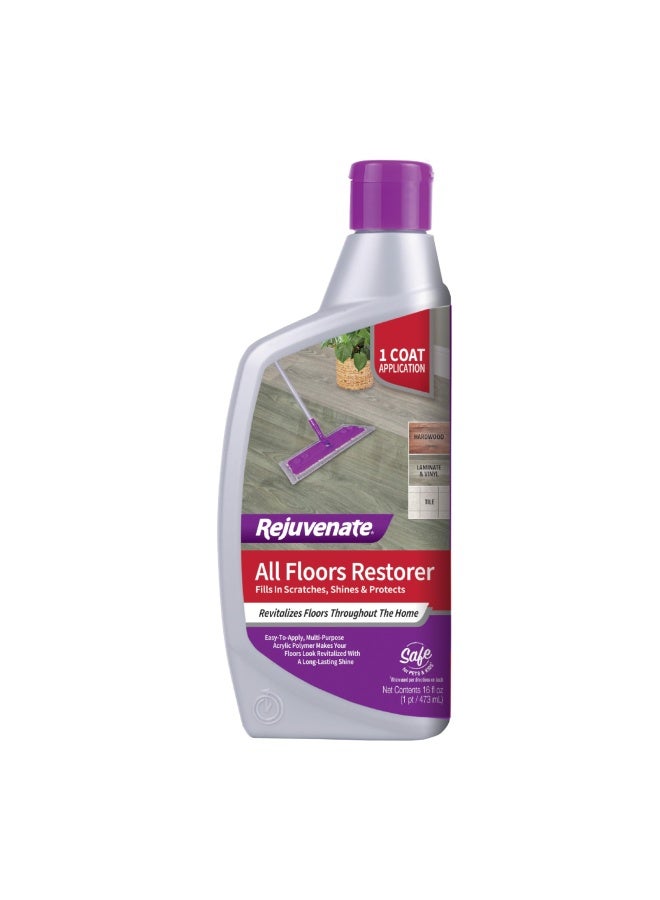 All Floors Restorer And Polish Fills In Scratches Protects And Restores Shine No Sanding Required