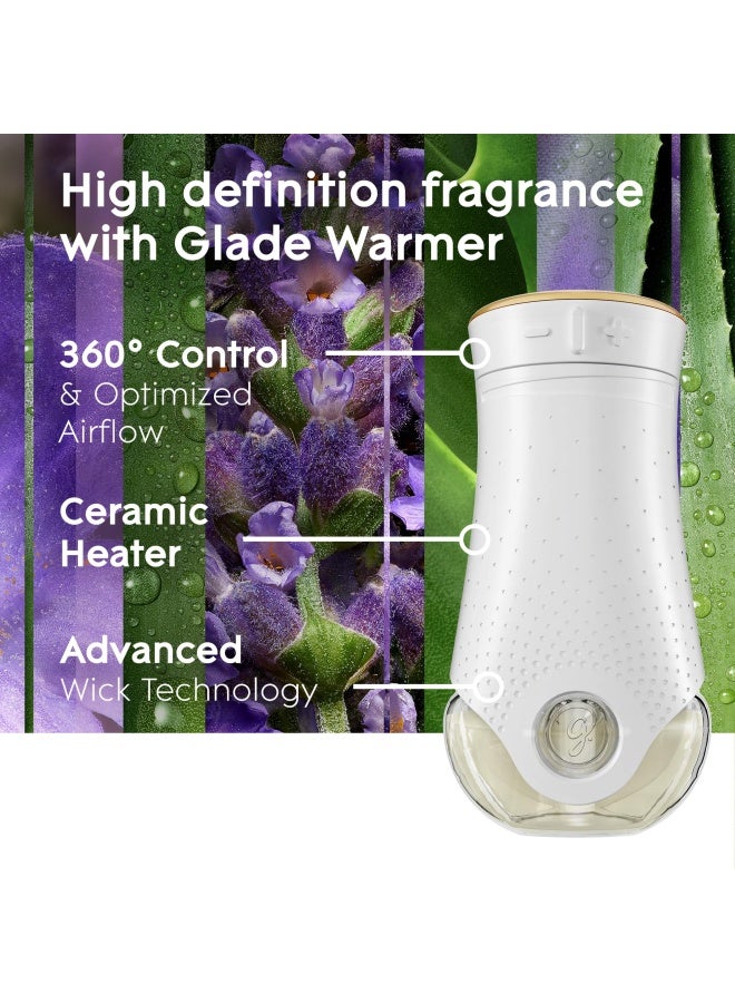 Plugins Refills Air Freshener Scented And Essential Oils For Home And Bathroom Tranquil Lavender And Aloe 3.35 Fl Oz 5 Count
