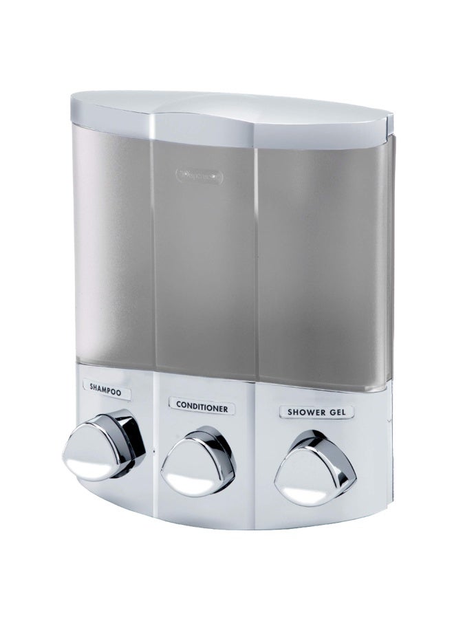Products 76334-1  3-Chamber  Satin Silver