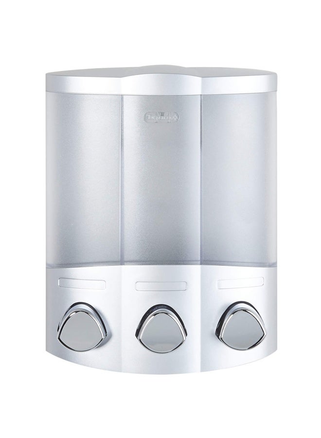 Products 76334-1  3-Chamber  Satin Silver