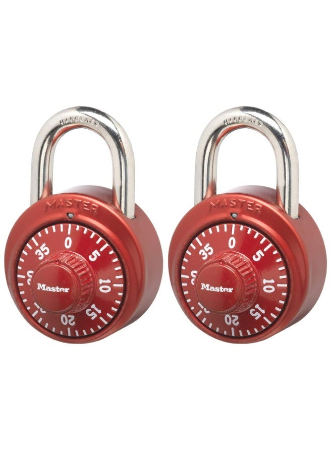 1530T Locker Lock Combination Padlock 2 Count Pack Of 1 Colors May Vary