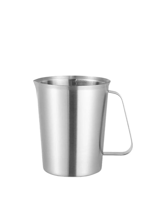 Liying 1.5L Stainless Steel Milk Frothing Pitcher with measurement and Marking Handle for Espresso Machines, Latte Art