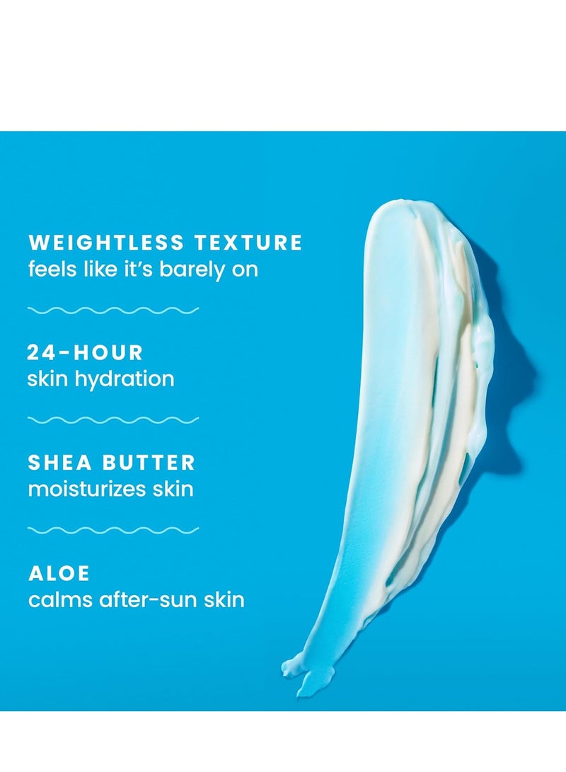 Hawaiian Tropic Weightless Hydration After Sun Lotion with Aloe, 6oz Twin Pack | Hawaiian Tropic Lotion, Moisturizing Lotion, After Sun Care, After Sun Moisturizer, 6oz each Twin Pack