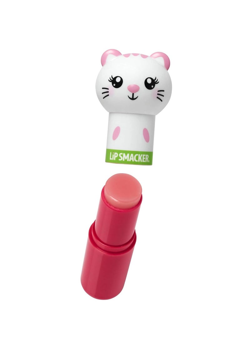 Lip Smacker Lippy Pals Kitten, Flavored Moisturizing & Smoothing Soft Shine Lip Balm, Hydrating & Protecting Fun Tasty Flavors, Cruelty-Free & Vegan - Kitten Water-Meow-lon