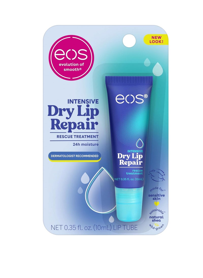 eos The Hero Lip Repair, Extra Dry Lip Treatment, 24HR Moisture, Overnight Lip Treatment, Natural Strawberry Extract, 0.35 fl oz