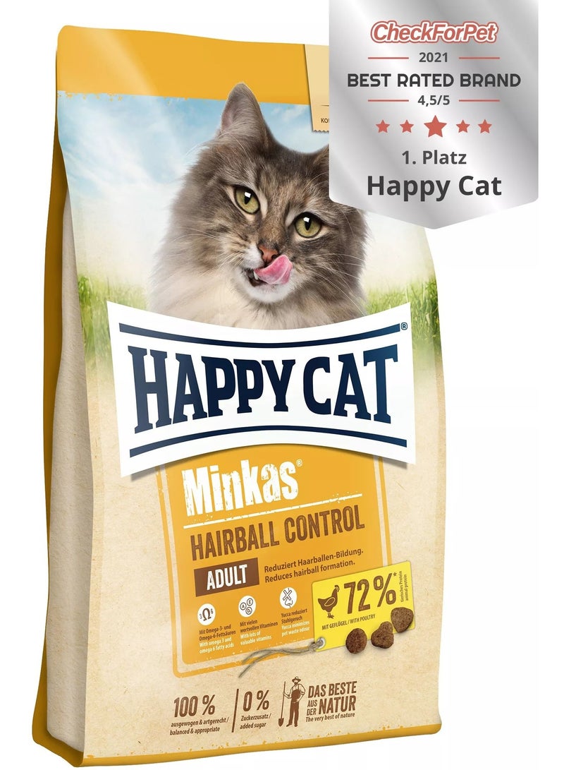 Happy Cat Minkas Hairball Control 1.5kg