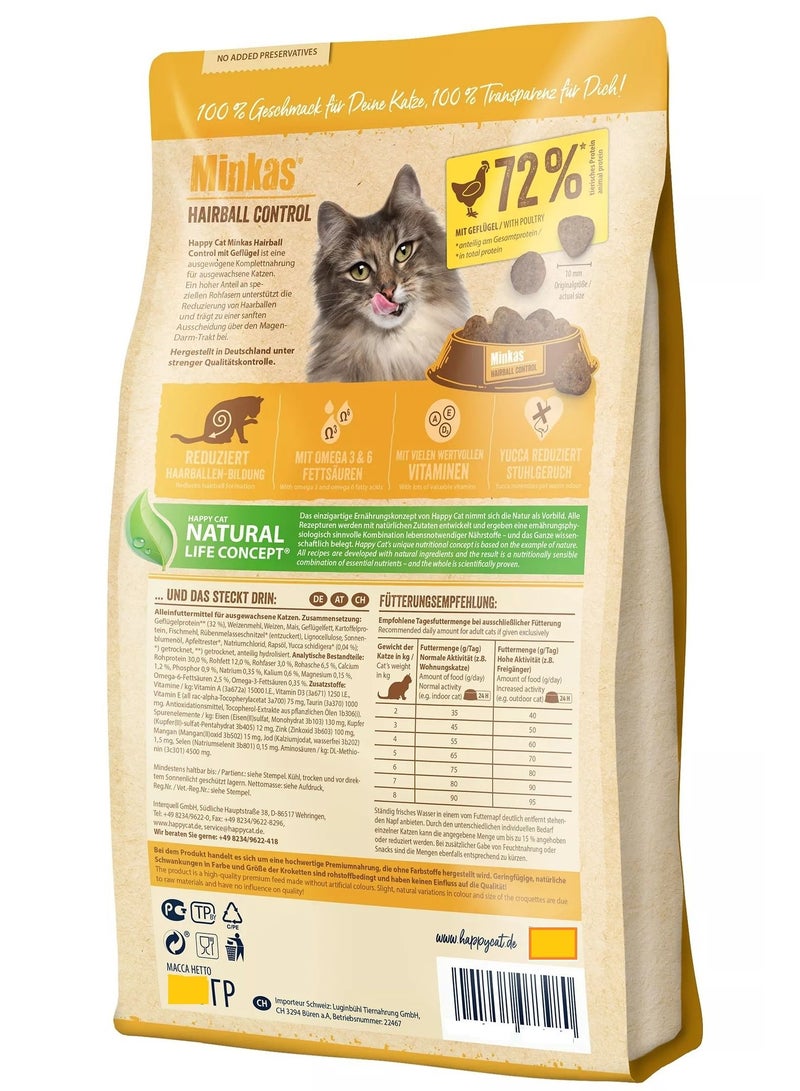 Happy Cat Minkas Hairball Control 1.5kg