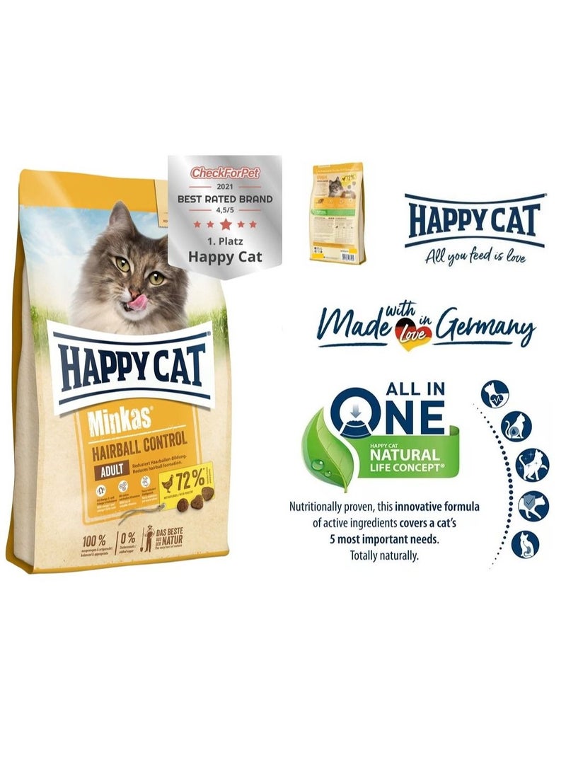 Happy Cat Minkas Hairball Control 1.5kg