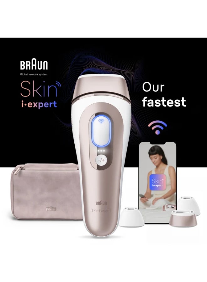 Ipl Skin I·Expert, At Home Hair Removal, With Free App, 3 Heads, Pl7257 Pink / White