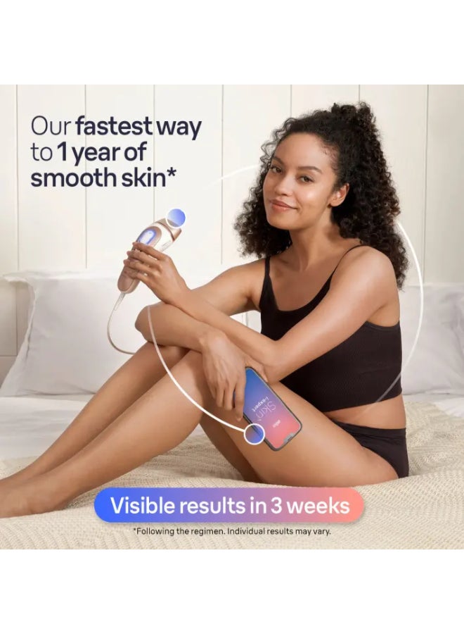 Ipl Skin I·Expert, At Home Hair Removal, With Free App, 3 Heads, Pl7257 Pink / White