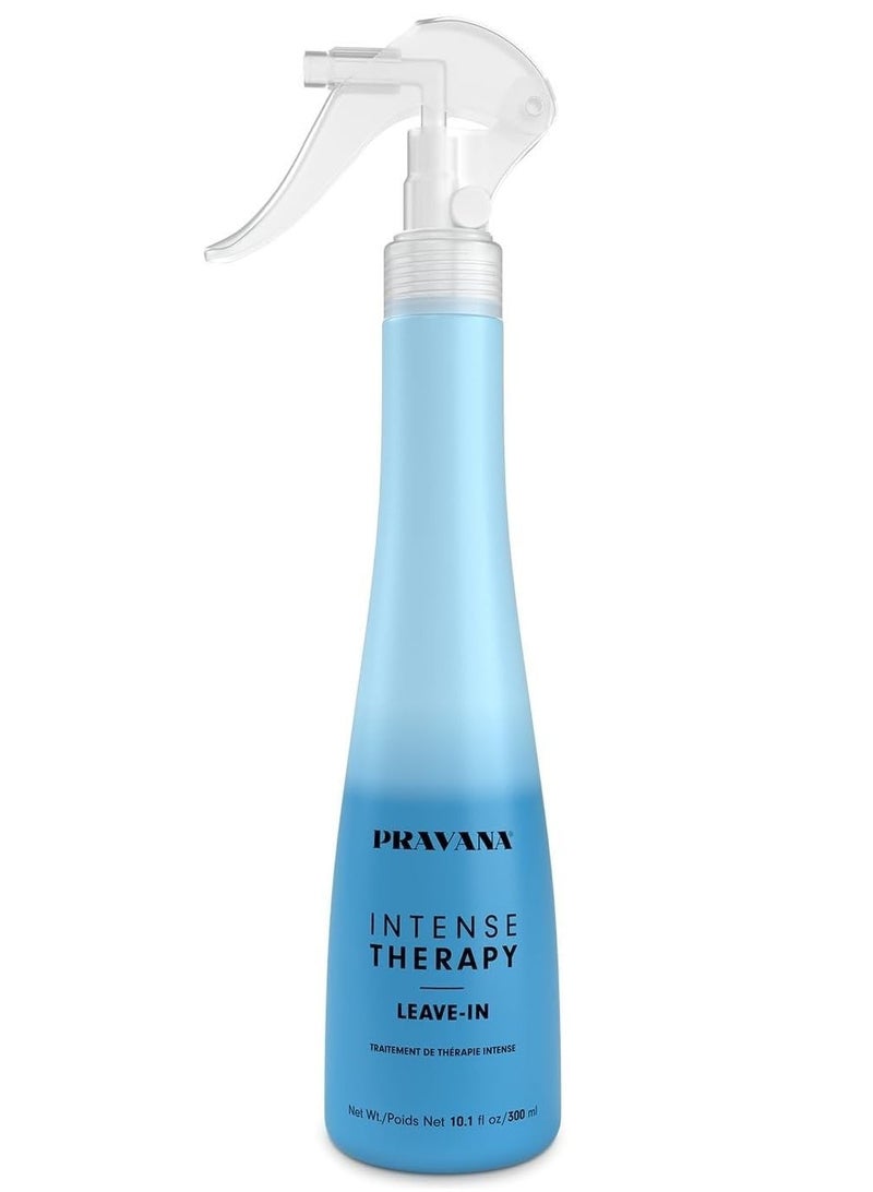 PRAVANA Intense Therapy Leave-In Conditioner Spray Treatment & Detangler | Instantly Detangles & Hydrates | Equalizes Hair Porosity | For All Hair Types | Strengthens & Softens Hair