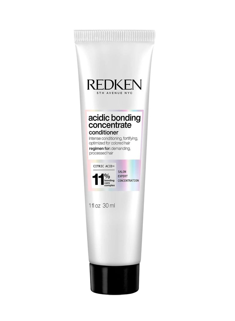 Redken Bonding Conditioner for Damaged Hair Repair | Strengthens and Repairs Weak and Brittle Hair | Acidic Bonding Concentrate | Safe for Color-Treated Hair | For All Hair Types