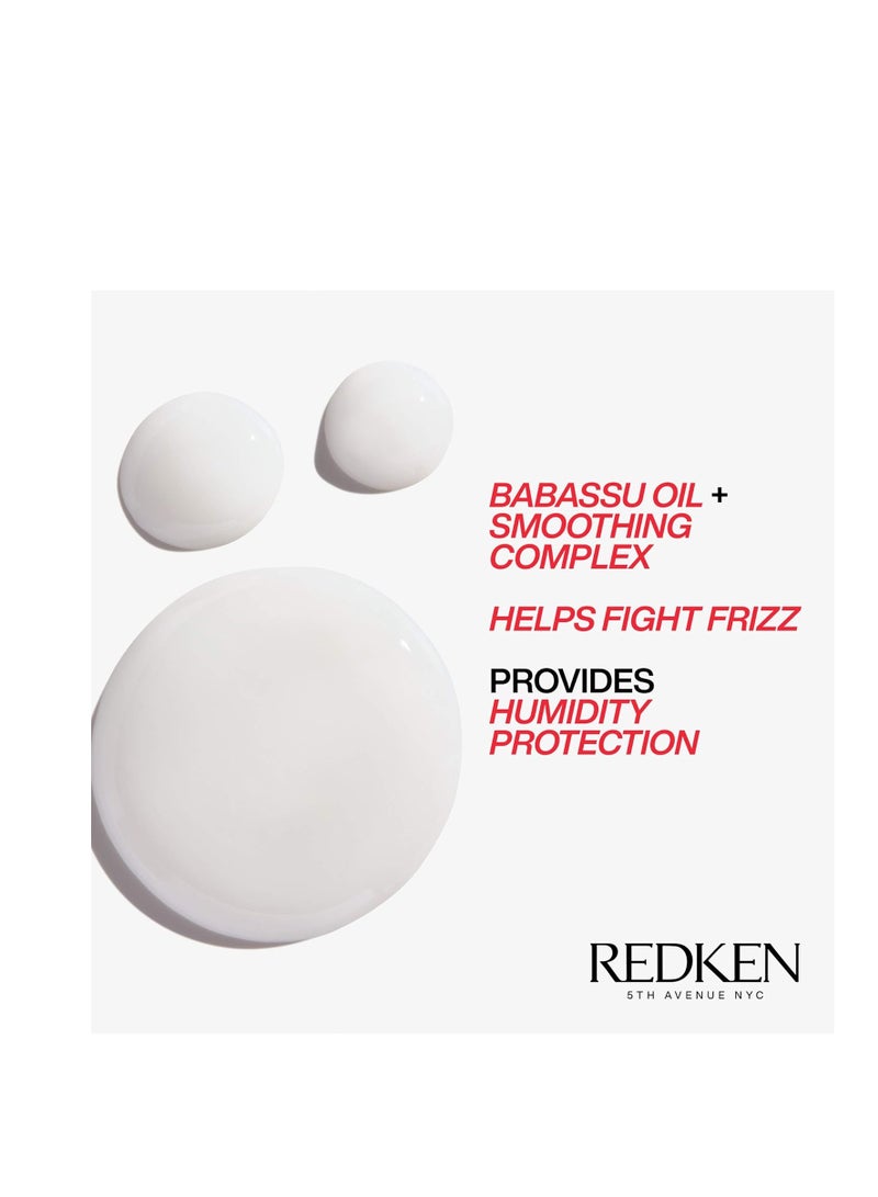 Redken Frizz Dismiss Smooth Force Leave-In Spray | Lightweight Anti Frizz Detangling Lotion | All Day Frizz Control and Smoothness | Sulfate Free