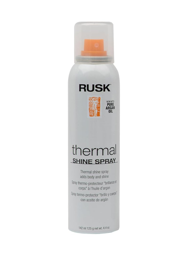 Rusk Thermal Shine Spray, Pure Argan Oil, 4.4 oz