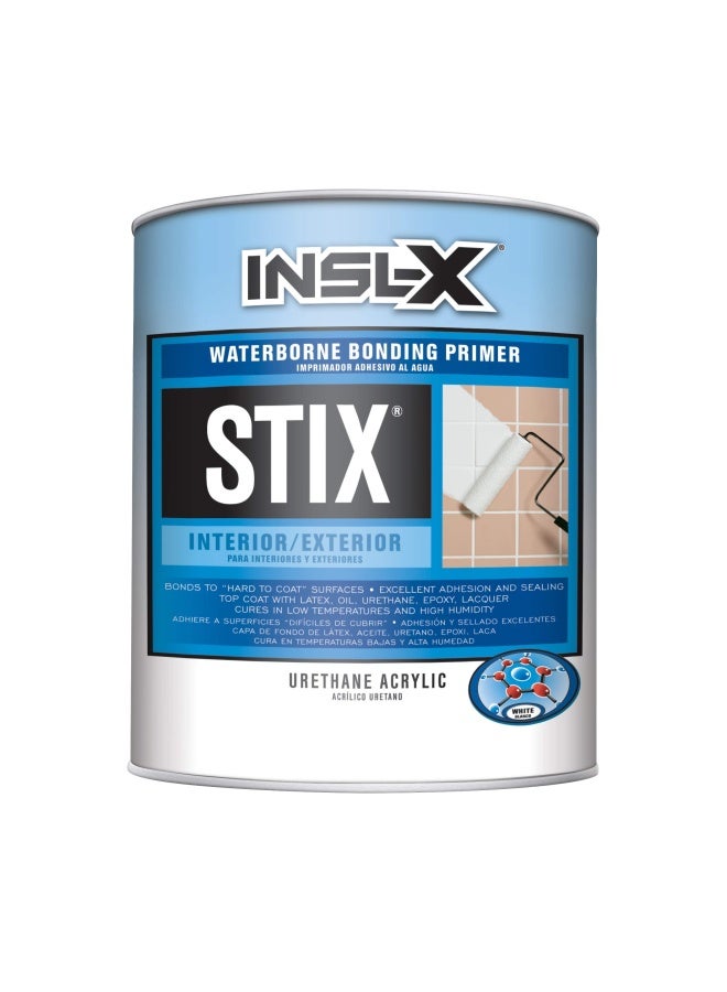 Insl-X Sxa11009A-04 Stix Acrylic Waterborne Bonding Primer 1 Quart White