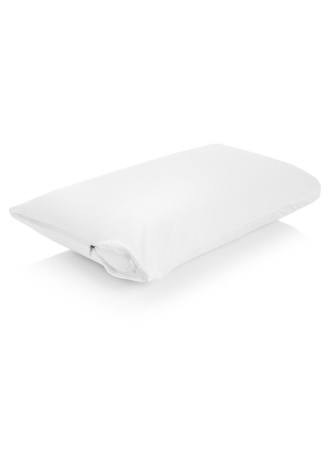 Waterproof Pillow Protector - Premium Smooth Fabric - King Pillow Protector