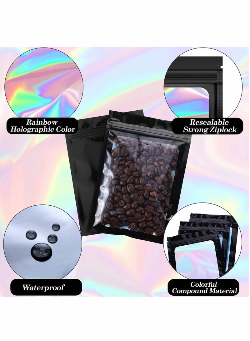 Resealable Smell Proof Bags Foil Pouch Bag Flat Bag( 100 Pieces )