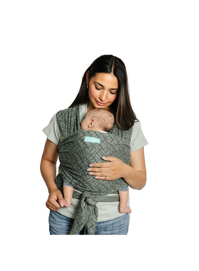 Wrap Baby Carrier | Classic | Baby Wrap Carrier For Newborns & Infants | 1 Baby Wrap | Go To Baby Gift | Keeps Baby Safe & Secure | Adjustable For All Body Types | Olive Etch