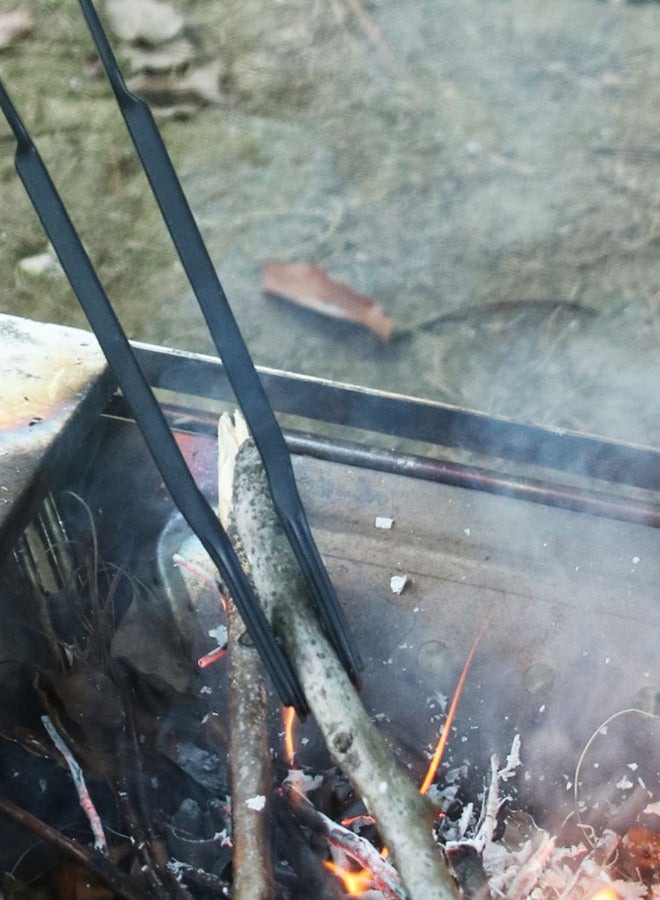 Outdoor BBQ equipment fire shovel fire hook fire tongs three-piece set, BBQ tools