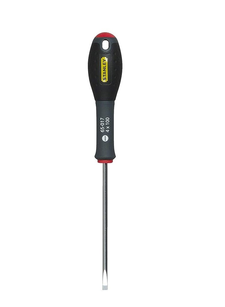 Stanley Fat Max Screwdriver Parallel 4x100mm-black/red