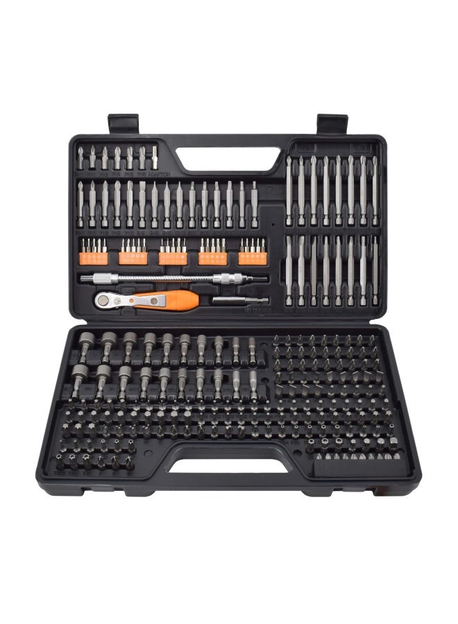 Jackson Palmer  218 Piece Ultimate Screwdriver Bit Set High Grade Carbon Steel Includes Hard-to-Find Security Bits