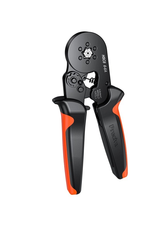 Ferrule Crimping Tool  Self-Adjusting Ratchet Hexagonal Wire Crimping Plier For Awg23-10 0.25-6.0Mm