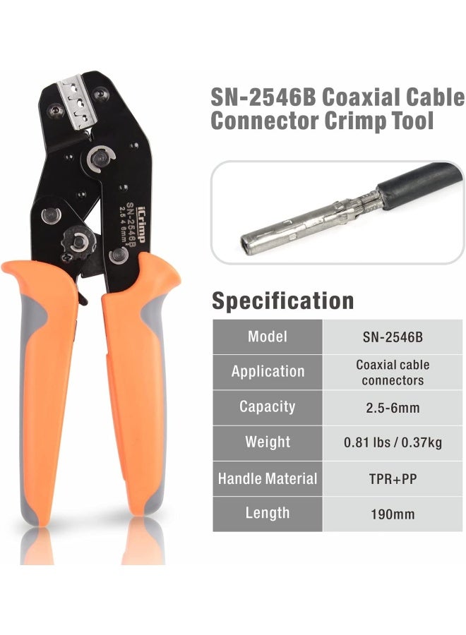 Icrimp Iws4 Solar Pv Connector Crimping Tools For Awg14-10 2.5 4 6Mm Solar Panel Pv Cable With Wire Edm Die