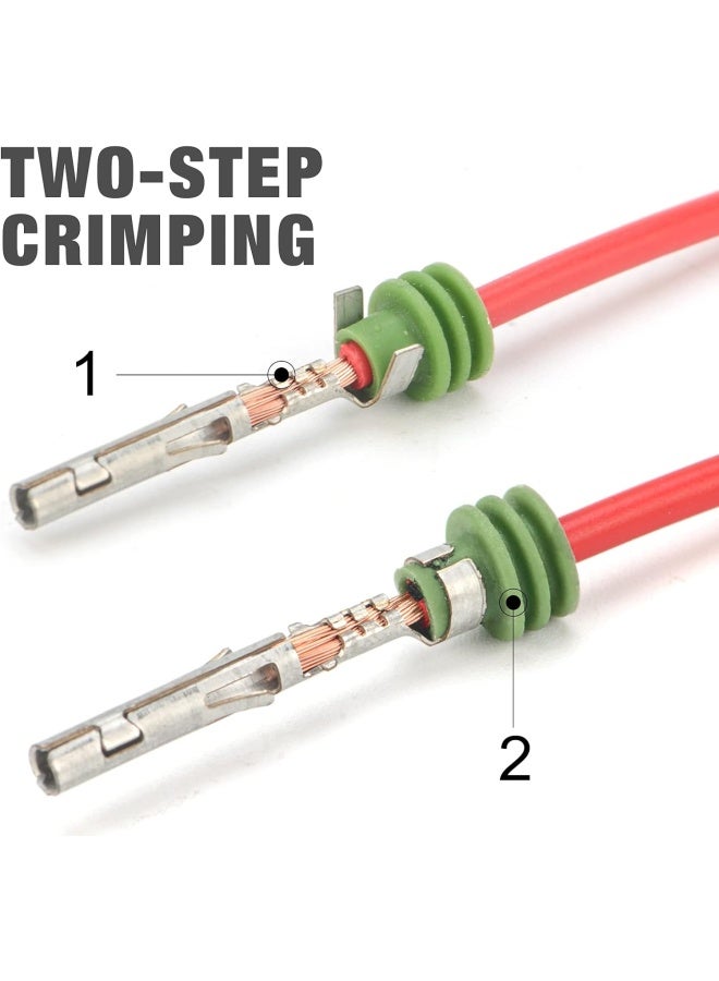 Iwiss Weather Pack Crimper Tools For Delphi Packard Weather Pack Or Metri-Pack Connectors