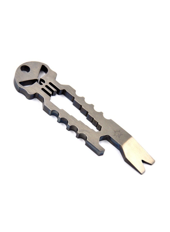 Titanium Punisher Bottle Opener Pocket Pry Bar Multi Key Chain Tool