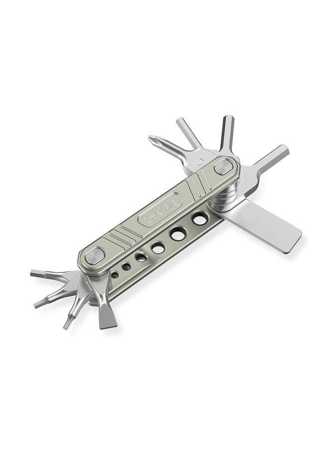 SMALLRIG Universal Folding Tool Multi-Tool for Videographers  Tool Set with Nine Functional Tools Included - TC2713