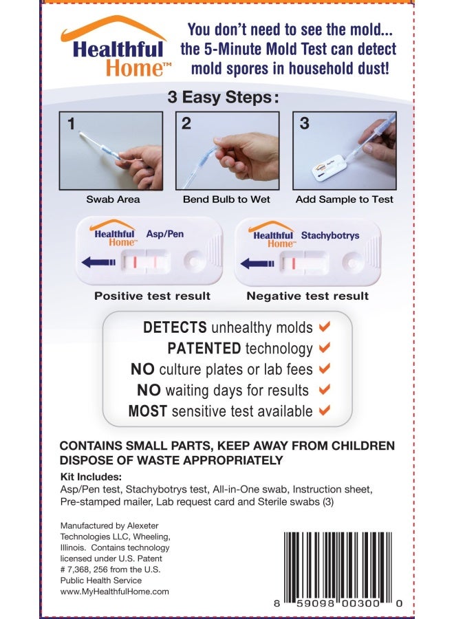 Healthful Home 5 Minute Mold Test