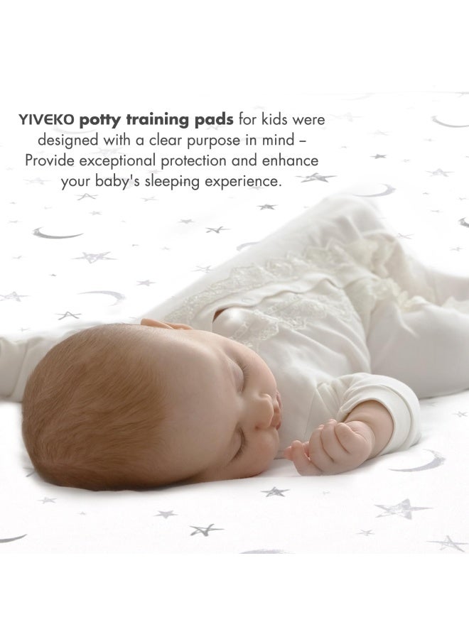 Baby Waterproof Bed Pad Washable Mattress Pad Reusable Underpads Bed Wetting Incontinence Cover For Baby Toddler Children And Adults